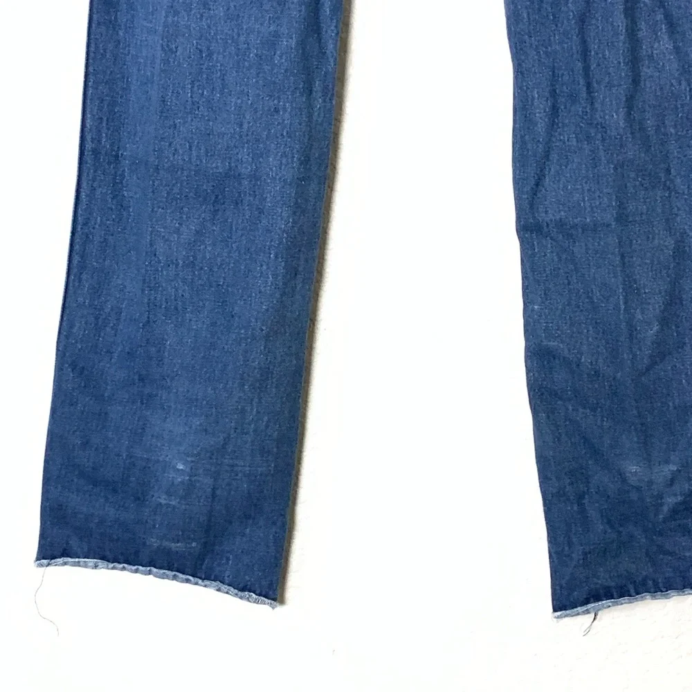 Brittania | Vintage High waisted wide leg jeans no front pockets size 25… - Picture 8 of 10
